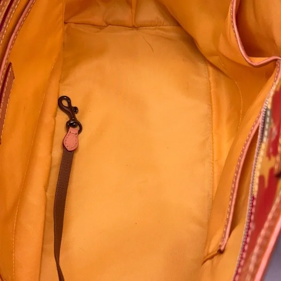 Dooney & Bourke Ivy Satchel with Orange Interior - Picture 2 of 11